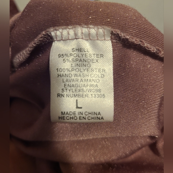 Pink velvet Dress - Picture 6 of 6